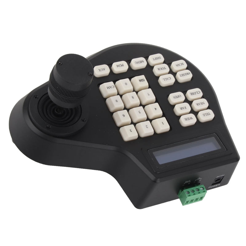 PTZ Camera Controller, PTZ Camera Keyboard, Easy Installation for Monitor (US Plug) US Plug
