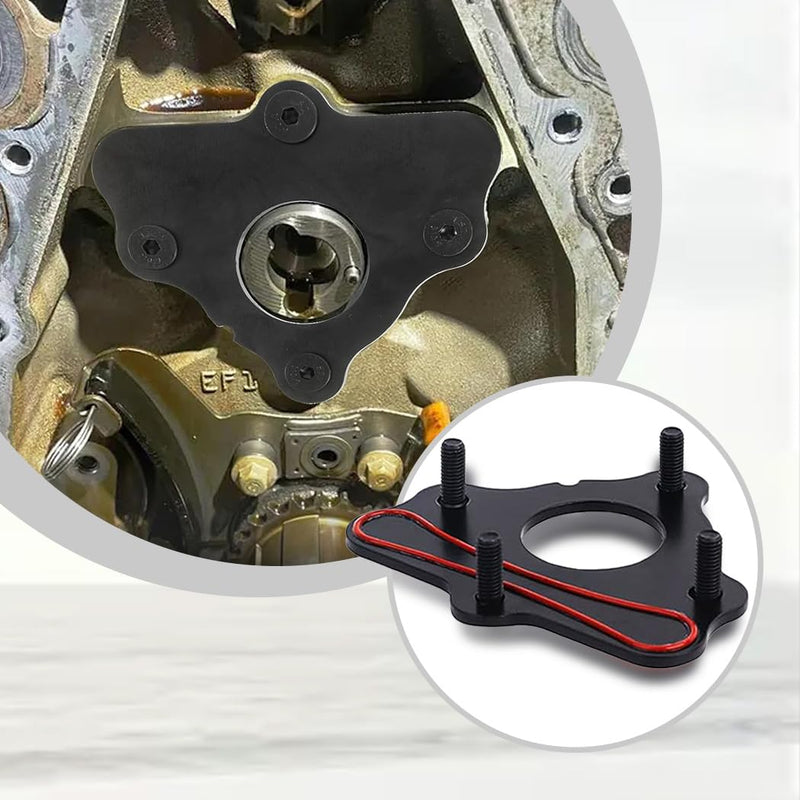 LS Camshaft Retainer Plate Gasket Bolt Kit for GM LS1 LS2 LS3 4.8L 5.3L 6.0L 6.2L Vortec Corvette Gen III IV V Engines, for Chevrolet GMC LS Cam Thrust Retaining Plate, Replace 12589016 11561455