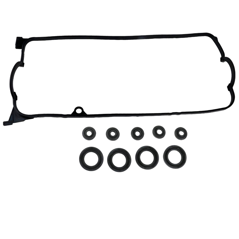 VS50606R Engine Valve Cover Gasket Kit for 2001-2005 Honda Civic 1.7L DX, LX, EX, HX, GX V-TEC D17A1 D17A2 D17A6 D17A7, 2001 2002 2003 2004 2005, 01 02 03 04 05