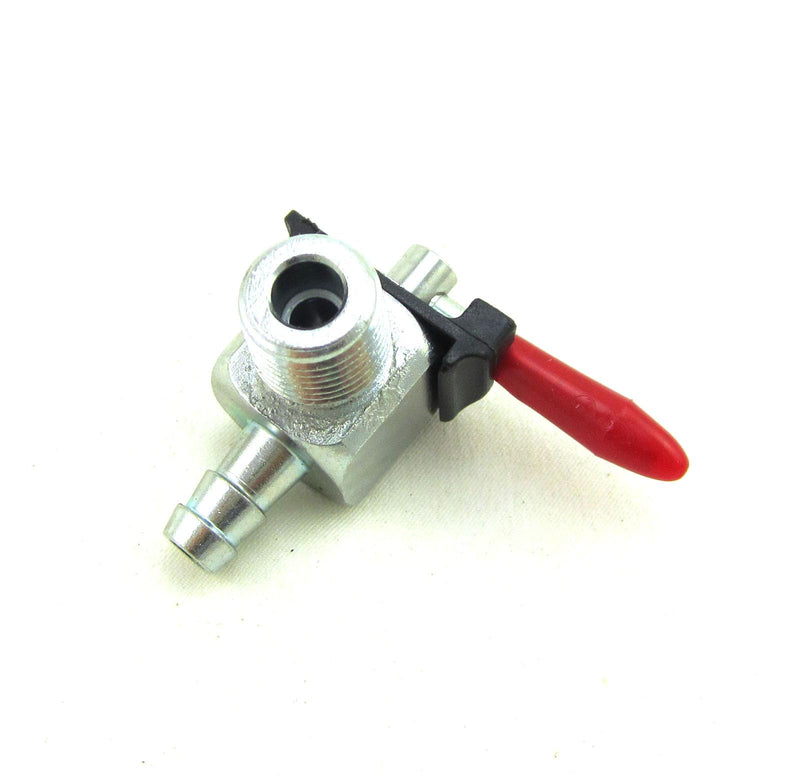 Mini Petcock Fuel valve 90 degree 1/4 NPT x 1/4 inch barb Petcock for 000183 for 80210 for 35-9072 for 21-102
