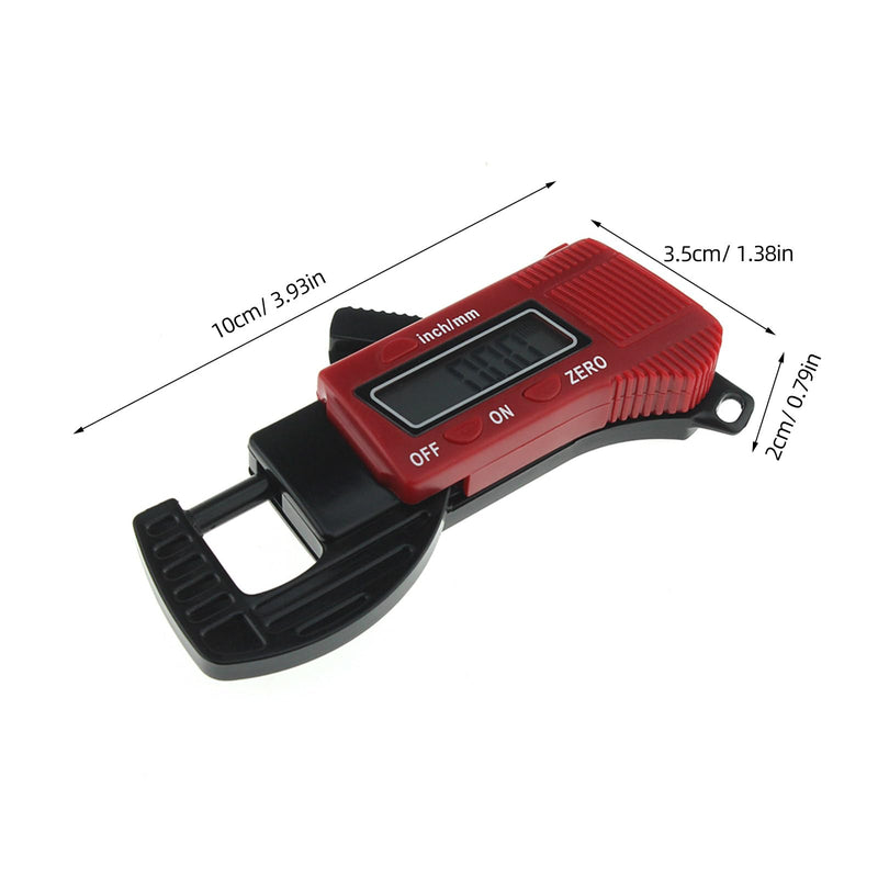 2pcs Thickness Gauge Caliper Micrometer Thickness Micrometer Measurement Tool for Thickness Digital Micrometer