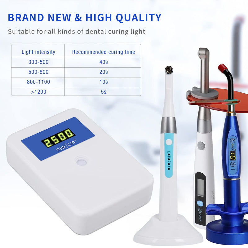 Dental Curing Light Meter Cure Led Power Tester