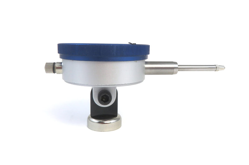 Miniature Magnetic Mag Base with Dial Indicator, 40 Pounds Holding Power (Magnetic Base with Dial Indicator)