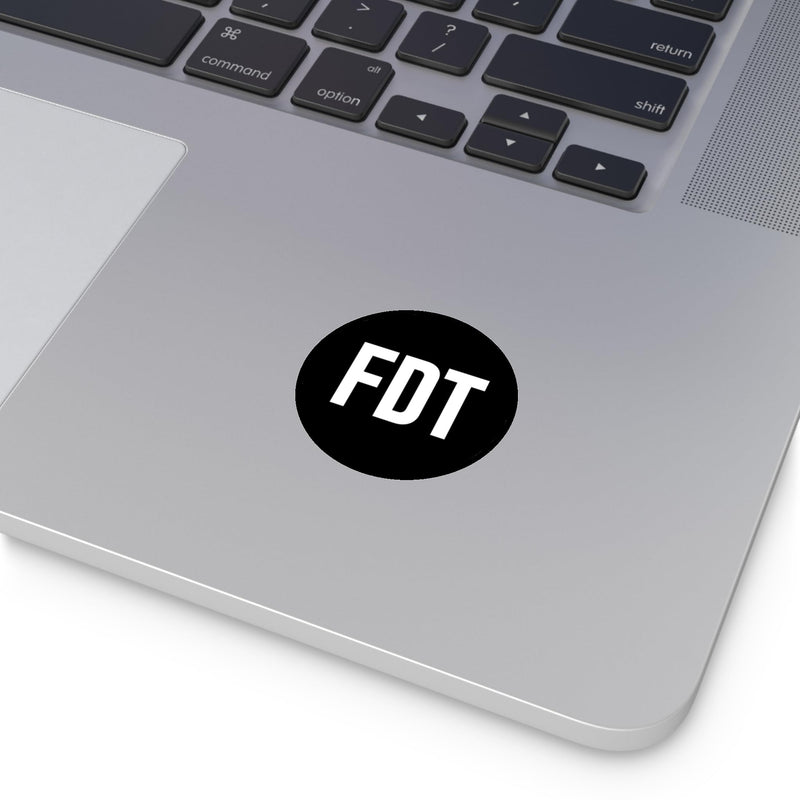 Trump is a Piece of Shit Bumper Sticker + FDT Sticker Donald Trump is a POS Funny Anti MAGA Idiot Merchandise