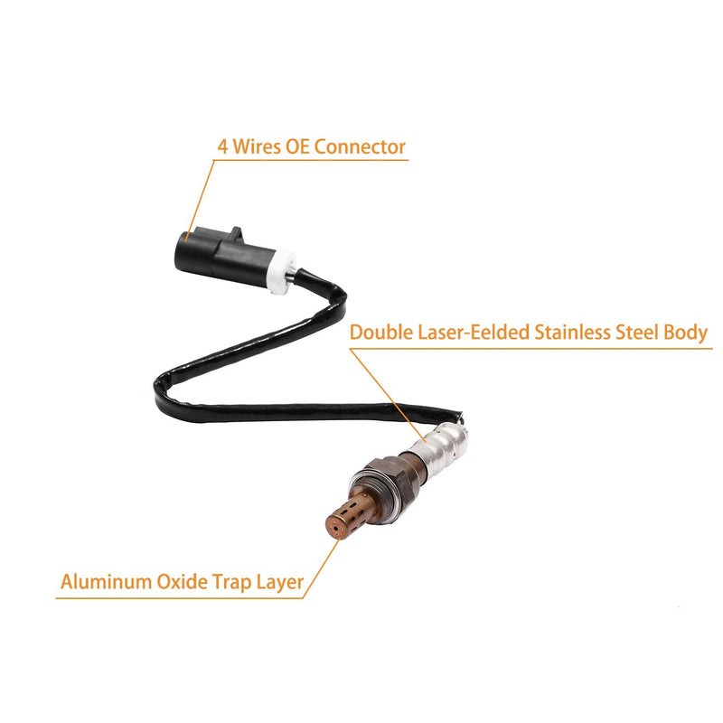  [AUSTRALIA] - Oxygen Sensor Upstream Downstream O2 2Pcs | Compatible with Ford F150 F250 Ranger Expedition Explorer Escape, Mazda Tribute, Lincoln & More Replace# 15717, 15716, 15664, ZZC318861