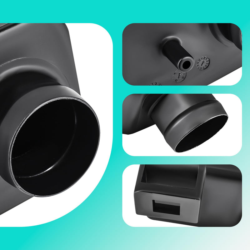 Intake Tube and Breather Joint Compatible with Honda Element Accord 2.4L 2003-2007 Replaces 17152-RAA-A00, 17138-RAA-A00