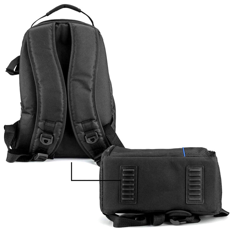 Acuvar BPACK03 Padded Backpack with Customizable Interior Padding and Rain Cover for SLR/DSLR Cameras, Action Digital Cameras, Drone For Canon Nikon Sony & Camera Lens Accessories Gen 2