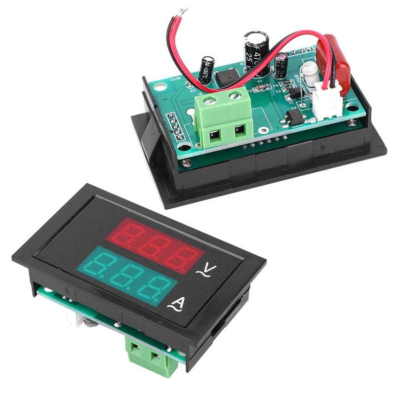 DL85-2042 Ammeter Voltmeter Panel Mounting Meter Display Digital Current Voltage Power Energy Meter Multimeter AC 80V-300V 0-100A Amp Voltage Power Meter Tester