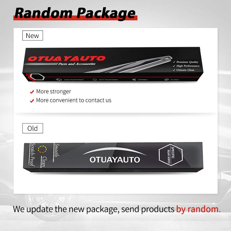  [AUSTRALIA] - Replacement for Acura RDX 2007-2020, TSX 2011-2014 OTUAYAUTO Rear Windshield Wiper Arm Blade Set - Replaces OEM#: 76720-STX-A01 Factory Style Back Wiper Rear Wiper Arm and Blade Replacement for Acura RDX 2007-2020