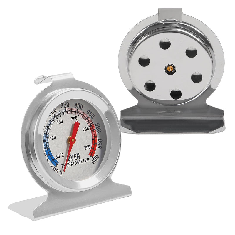 10PACK in Oven Thermometer 50-300°C/100-600°F, Instant Read Precision Stainless Steel Electric/Gas Oven Thermometers for Kitchen Cooking Grill Smoker 10Pack