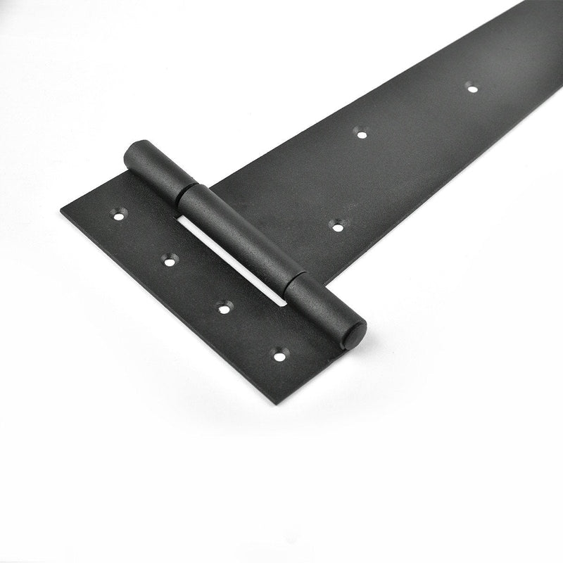 Renovators Supply Manufacturing Gate Hinges for Wooden Fences Heavy Duty 25.25 in. T Strap Hinge with Mounting Hardware Pack of 1