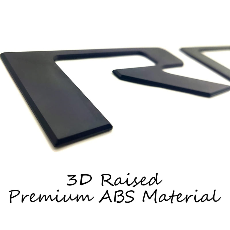 Tailgate Insert Letters Compatible with Chevy Silverado 2019 2020 2021 2022 2023 2024 2025 Accessories 3D Rear Emblems Badge with Strong Adhesive Matte Black