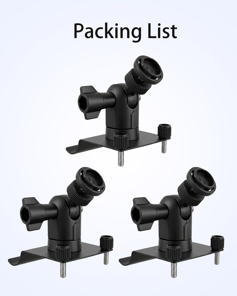 3Pack Vinyl Siding Mount Compatible with Blink Outdoor 2K+/ Blink Outdoor 4/(3rd Gen) XT3/Blink XT/XT2/Mini, Adjustable Mounting Bracket with Vinyl Siding Clips Hooks