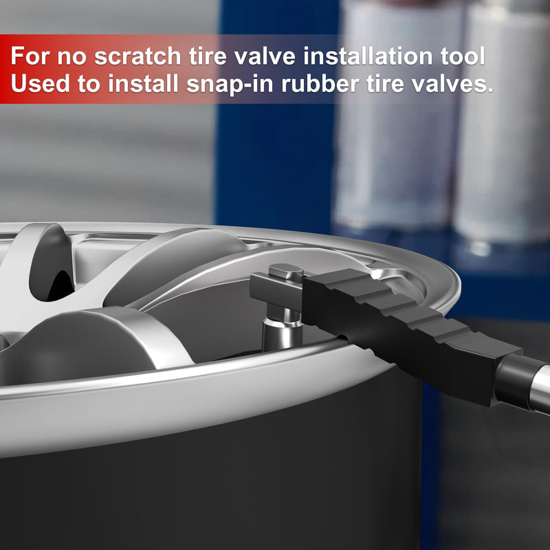 SUNSOUL Tire Valve Stem Puller, Installer with Rubber Boot, Tire Valve Stem Removal Tool VT32