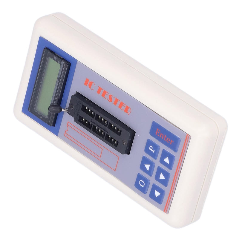 Akozon TSH-06F Integrated Circuit Tester IC Transistor Meter, Proficient Device with 5V 3.3V AUTO Modes for Microelectronics Engineers, Automatic Shutdown Function, Portable No terminals