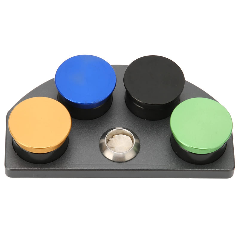 Oil Cup Stand Watch Grease Cup Holders, 4 Dish Watch Oil Cup Stand For Watch Repair Watchmakers Oil Grease Cup Holders Proof Wear Watch Repairing Accessory