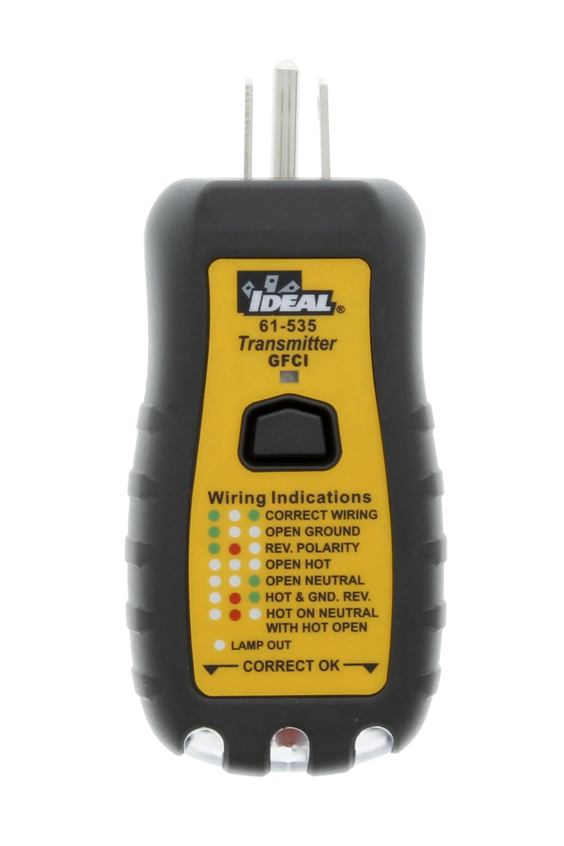 Ideal Electrical 61-535 Digital Circuit Breaker Finder with Digital Receiver and GFCI Circuit Tester