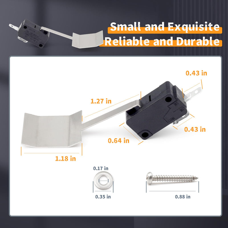31093 RV Furnace Sail Switch Kit Replacement for Dometic Atwood Hydro Flame AFSAD AFSD AFMD Serials Series, 2 Pack RV Camper Furnaces Low Air Flow Sail Switch Numbers Before 72498929