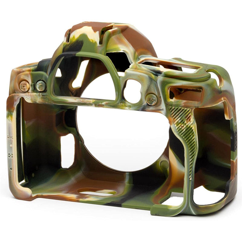 easyCover Silicone Protection Cover for Nikon D780 Camera, Camouflage