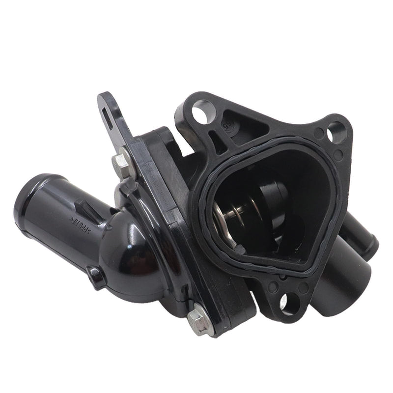 SecosAutoparts Coolant Thermostat Housing, Fit for Honda Civic 2002-2005 2.0L, CR-V 2002-2006 2.4L, Fit for Acura RSX 2002-2006 2.0L l4, Replace# 19320-PNA-003, 19301-PNA-003