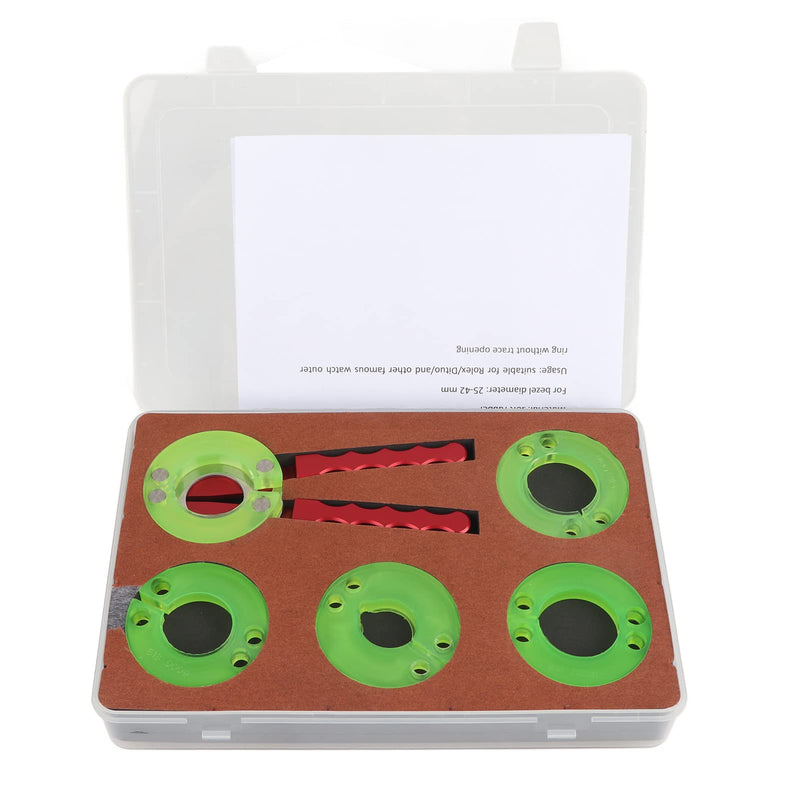 Fydun Watch Bezel Removal Tool Watch Repair Kit Watch Bezel Ring Opener Removal Tools Glass Kits Changing Watchmaker Remover Set Accessories