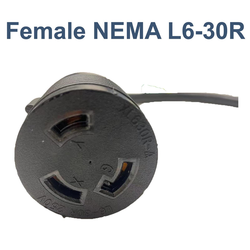 LOTOS Power Cord Pigtail Convertor for LT5000D, LTP5000D, LTPDC2000D, CT520D 240V L6-30 to 240V 6-50