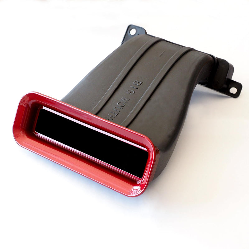 Air Intake Snorkel Modification Tuyere Big Mouth Inlet Compatible With 2012-2018 MK3 MK3.5 Ford Focus ST RS Hatchback 4D Sedan (Red) Red