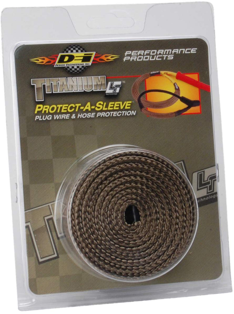 Design Engineering 010482 Titanium 2" x 3' Protect-A-Sleeve with LR Technology Titanium 2" ID x 3'