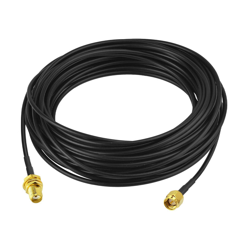 Superbat SMA Cable Extension SMA Male to Female Cable 32ft 50 Ohm Coax for SDR Antenna Ham Radio, 3G 4G LTE Antenna, ADS-B, GPS Meter Radio etc.