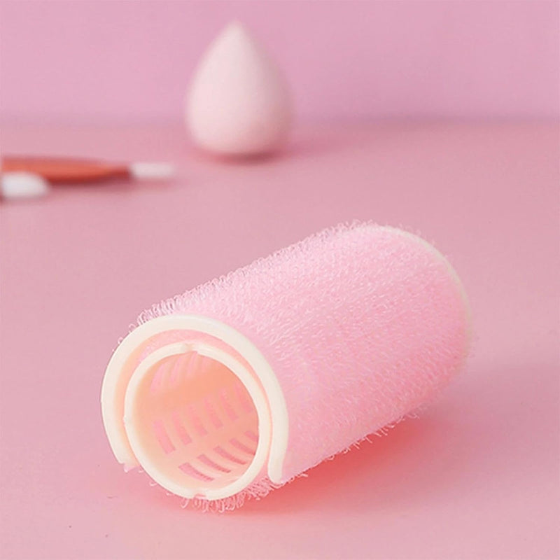 6Pcs Mini Self-Grip Hair Rollers, Small Plastic Hair Curlers for Root Volume & Fluffy Styling, DIY Hair Tools for All Hair Types