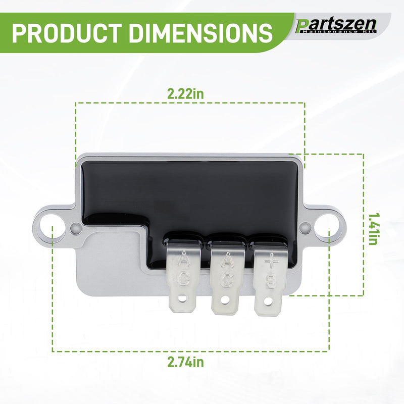 21066-7017 Voltage Regulator for Kawasaki FX730V FR651V FR691V FS600V FR730V FS730V FX651V FS651V FX691V FS691V FR600V FX600V FR541V FX541V FS541V FS481V FX481V 15 Amp