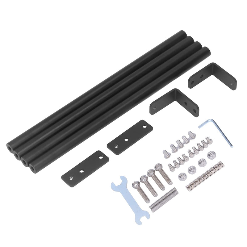 Aluminum Alloy Supporting Rod Set S4 Metal Tie Rod for CR-10S CR-10 3D Printer Stabilization