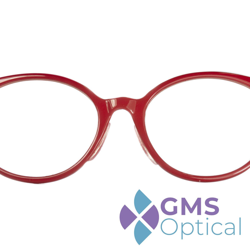 GMS Optical® 2.5 Thick / 18mm Long Length - Anti-Slip Adhesive Contoured Soft Silicone Eyeglass Nose Pads with Super Sticky Backing for Glasses, Sunglasses, and Eye Wear - 5 Pair (Clear) Clear