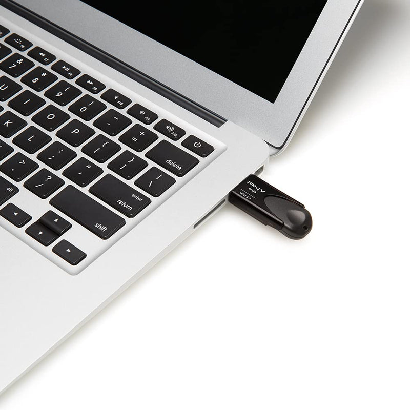 PNY 64GB Turbo Attache 4 USB 3.0 Flash Drive (Pack of 2) 1 Count (Pack of 2)