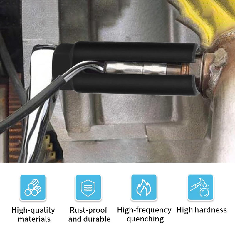 Car Oxygen Sensor Socket with Side Wire Cutout, 3/8 Inch Drive ×7/8 Inch (22mm) with 5/16" Opening, Oxygen Sensor Offset Removal, Universal 6-Point O2 Installation Tool 1