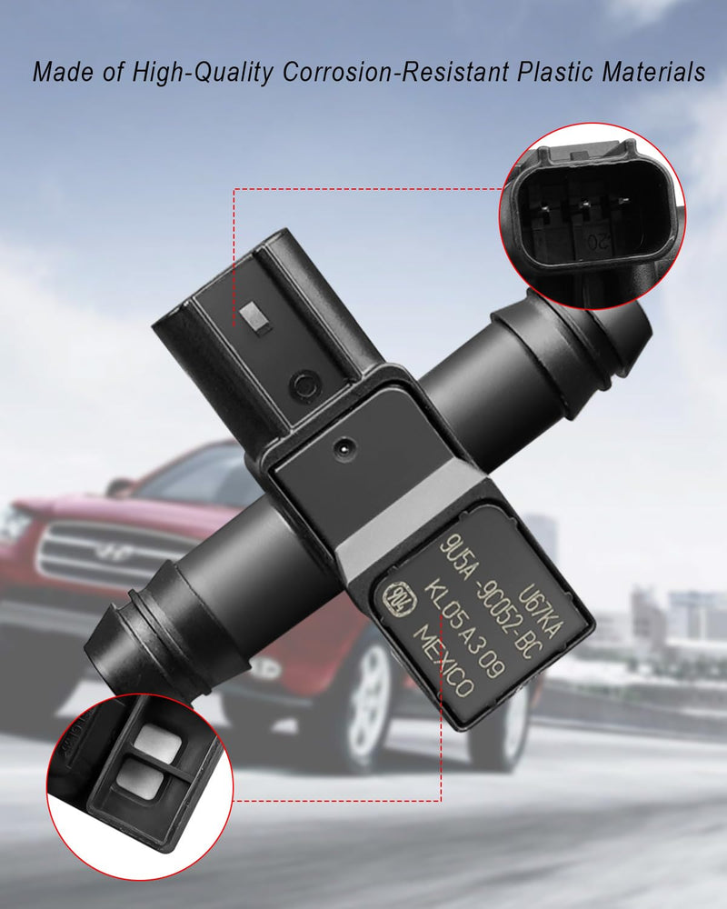 ULZOZN Fuel Pressure Sensor Fit for Ford Escape 2005-2008 Expedition Explorer Crown Victoria E-150 E-250 E-350 E-450 Super Duty Replace 9U5A-9C052-BC 0261230273