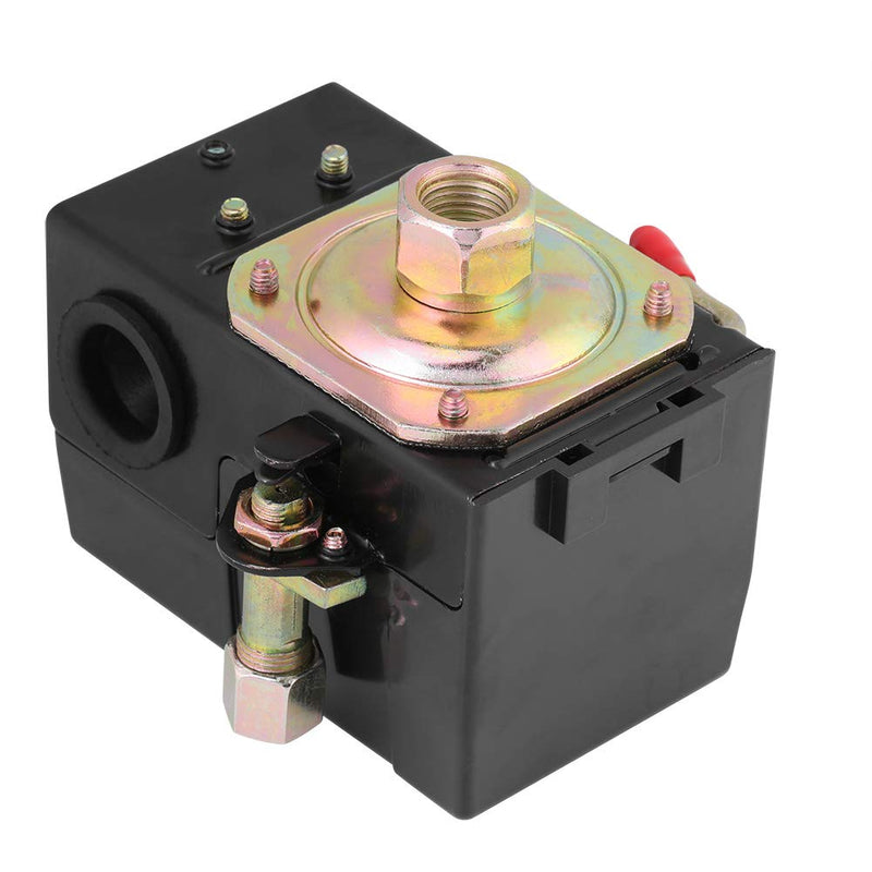 Air Compressor Pressure Switch 240V Single Port Air Pressure Switch 135~175 PSI Plastic 26 Amps Pressure Control Switch Replacement