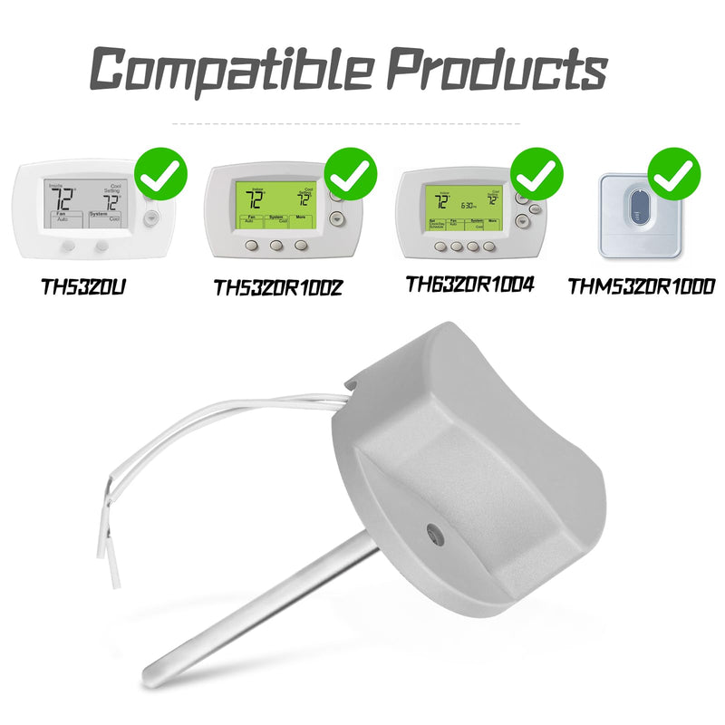 New C7735A1000 Discharge Air Temperature Sensor Replacement, CECOMINOD032202, Thermostat Controllers Compatible with Honeywell Zone Controller