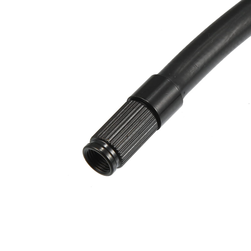 X AUTOHAUX 80cm Threaded Tire Inflator Extension Hose Chuck Adapter Air Pump Tube Tire Valve Connection Pipe for Car Truck Bike MTB Portable Compressor Copper Rubber 80cm Length