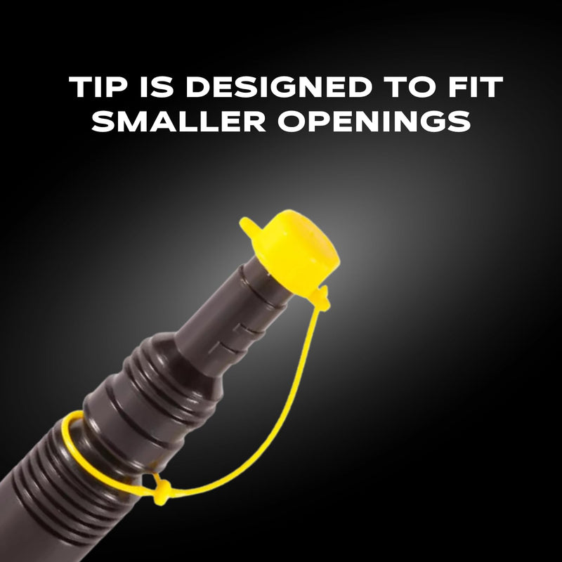 EZ-POUR Standard Spout Replacement (Pack of 2) | Fits 1-3/4" Openings | Compatible With EZ-POUR® Adapters | Fits Older Vehicle Utility Tanks, Water Jugs Or Utility Cans | Durable Replacement (20050) Standard EZ-POUR Spout (Pack of 2)