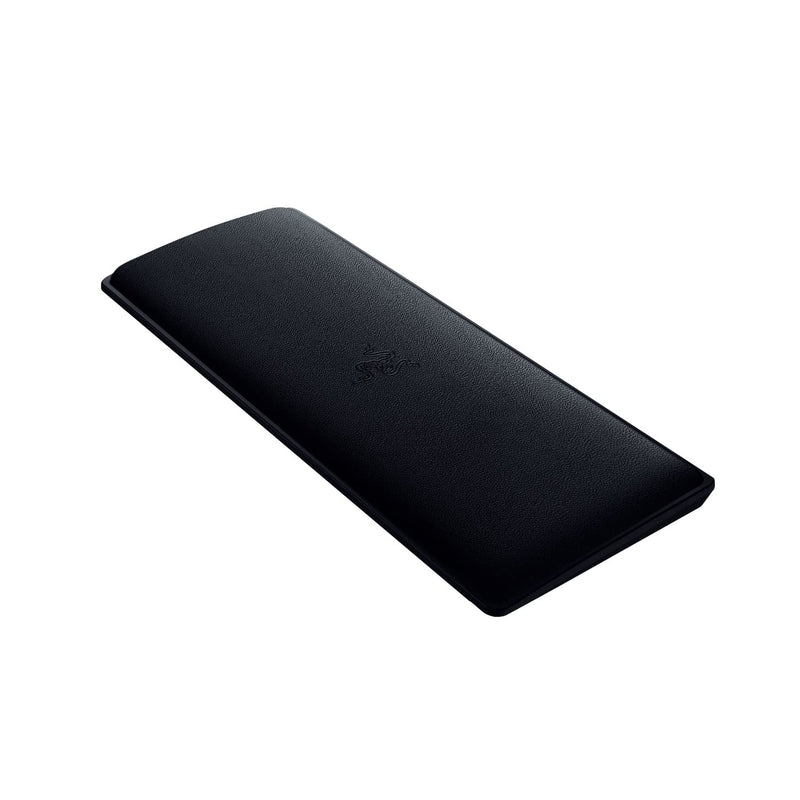 Razer Ergonomic Wrist Rest for Mini Keyboards: Plush Leatherette Memory Foam Cushion - Anti-Slip Rubber Feet Mini Keyboard