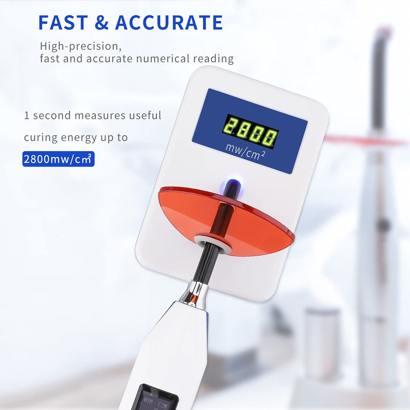 Dental Curing Light Meter Cure Led Power Tester