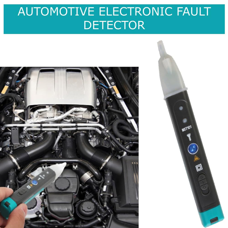 Auto Ignition Coil Tester Tool MST-101 Car Spark Test Pen Automotive Electronic Faults Detector Voltage Pen with LED Diagnostic Car Voltage Test Electrical Fuse Tester for Sedan SUV RV Truck