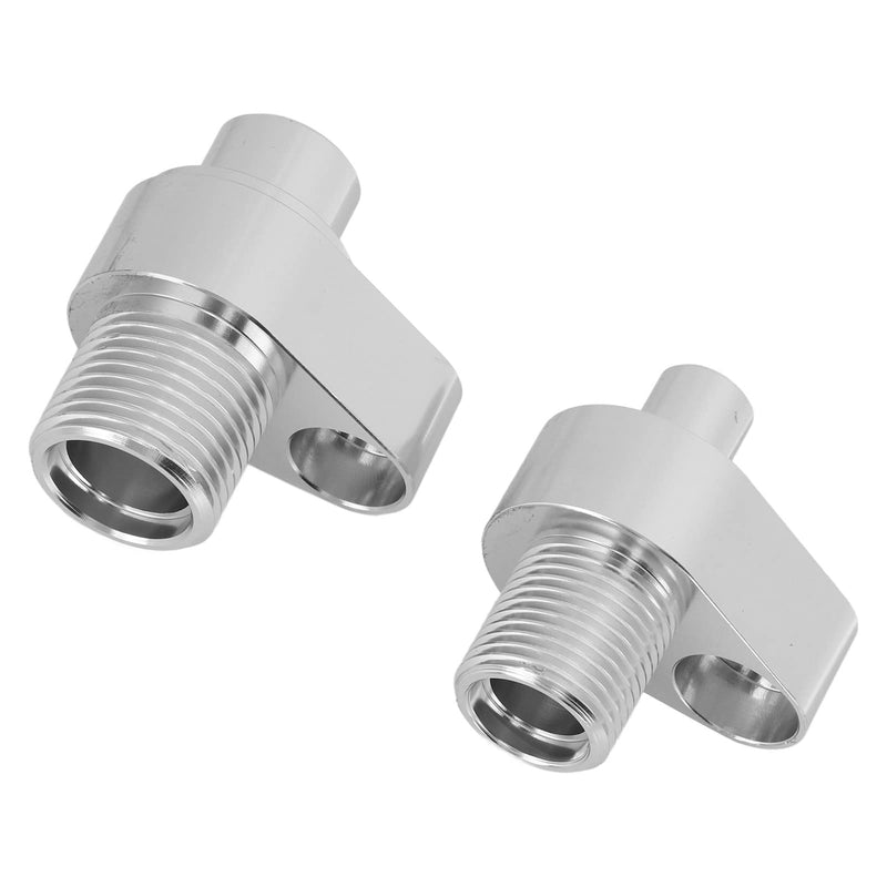 LS Swap AC Compressor Fittings LS AC Compressor Adapter Fittings 8AN 10AN 451‑1105 Replacement for 10S17F 10S20F Compressors