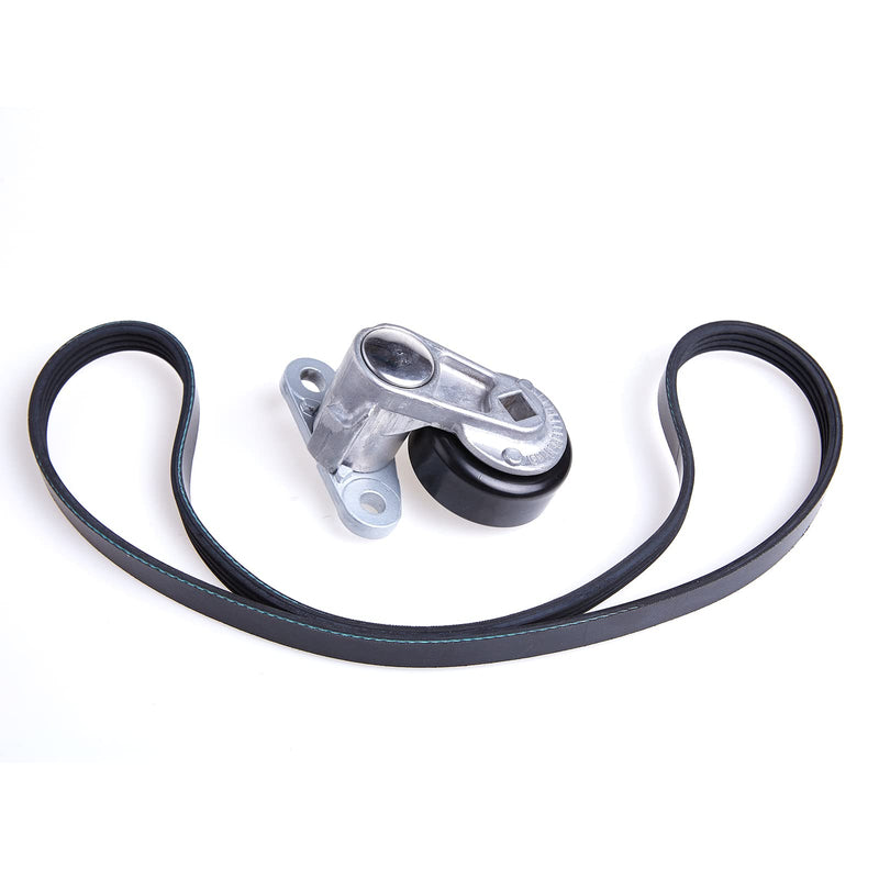 Tykick Serpentine Drive Belt Tensioner Kit A/C 90K-38159 For Cadillac Escalade 2002-2008,Chevrolet Silverado Express 1999-2008,GMC Savana 1999-2008,For Hummer H2 2003-2008,For OEM#ACK040378HD,19311139