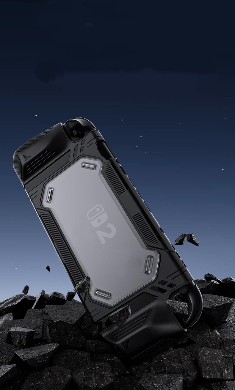 Slim Shockproof Shell Fit Blade & PlayVital Switch Handheld Devices, Portable Dock-Accessible Guard
