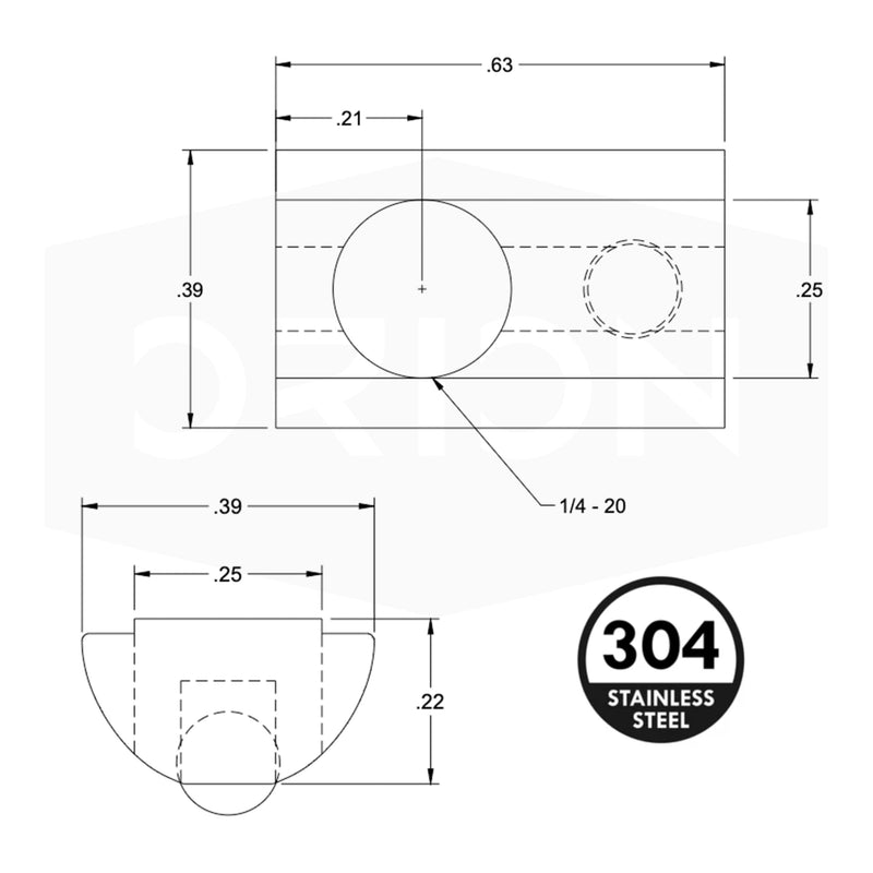 10 Series 1/4"-20 Stainless Steel Self Aligning Roll-in T-Nuts with Ball Spring (25-Pack) – 8020-Compatible T Slot Hardware for Aluminum Extrusion