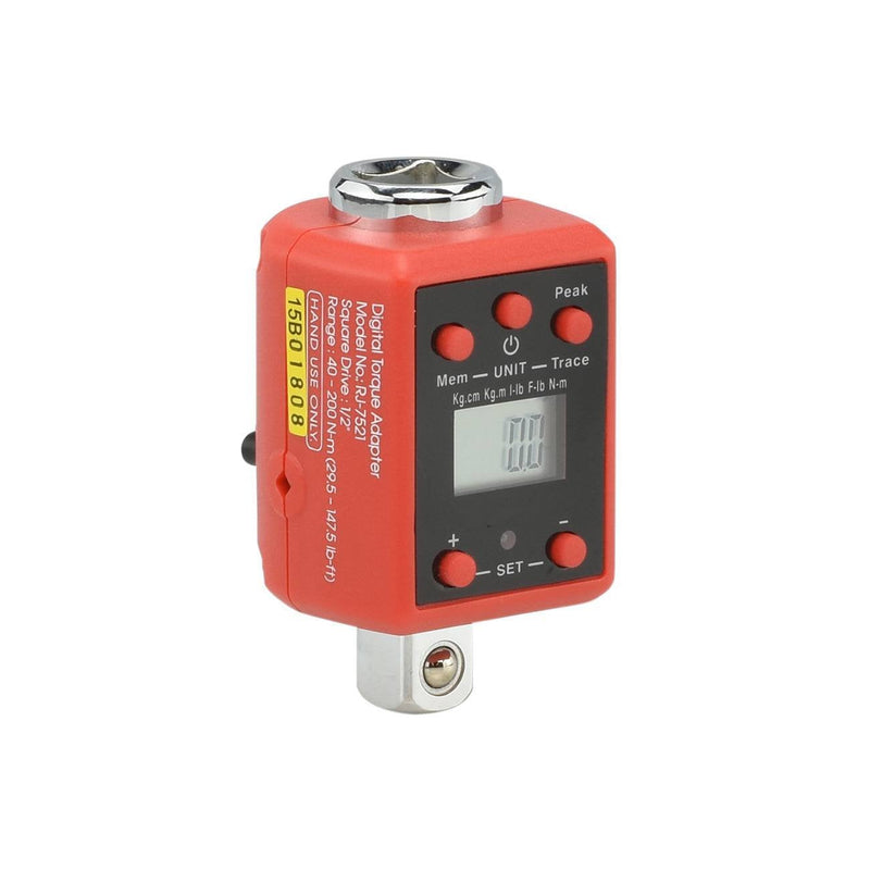NEIKO 20741A 1/2” Digital Torque Adapter, 29.5-147.5 Ft-Lb, 1/2” Drive Digital Torque Wrench Converter/Torque Wrench Adapter, Alert Signals Torque Setting, Calibrate Digital & Analog Torque Wrench 1/2" Drive