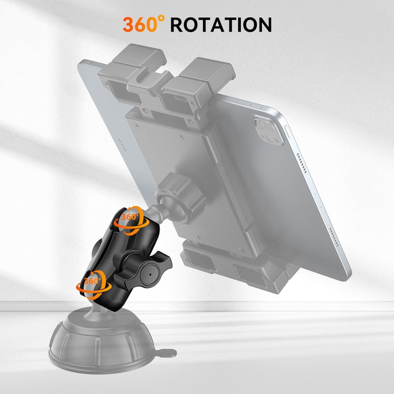 OHLPRO Double Socket Arm-65 for RAM Mounts B Size 1" Ball Components, Durable Mounting Arm Extension Adapter for Car Dash, Truck, Boat Phone Holder and GPS 65 mm