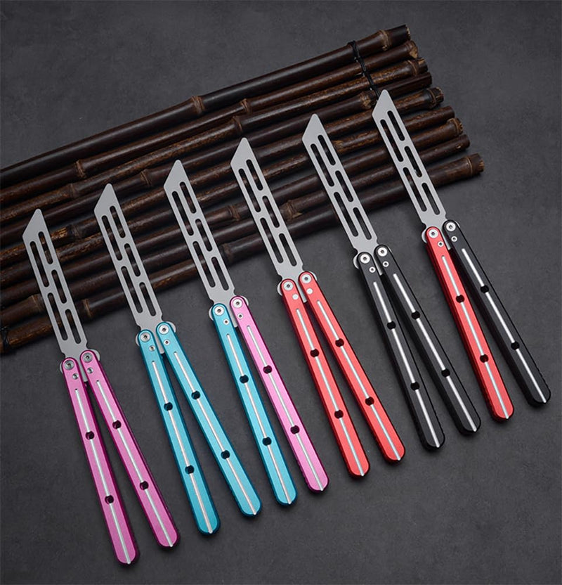 KEEDAS Integrated Forging Bushing System, Aluminum Integral Channel Handle, Excellent Grip, Pretty Solid, Best Balance and Inertia, Great for Beginners Blue-pink